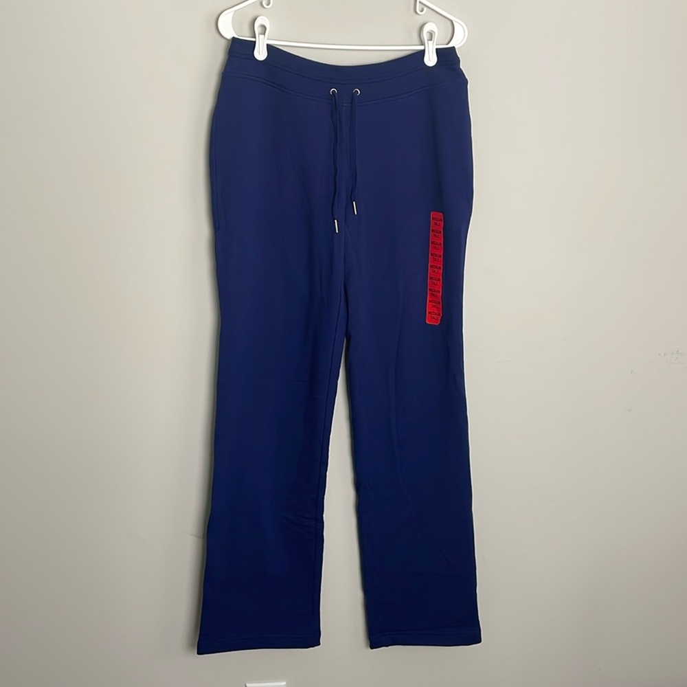 Champion Royal Blue Tall Joggers- Drawstring Waist- Medium-Tall